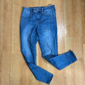American Eagle Outfitters Blue Skinny Jeans